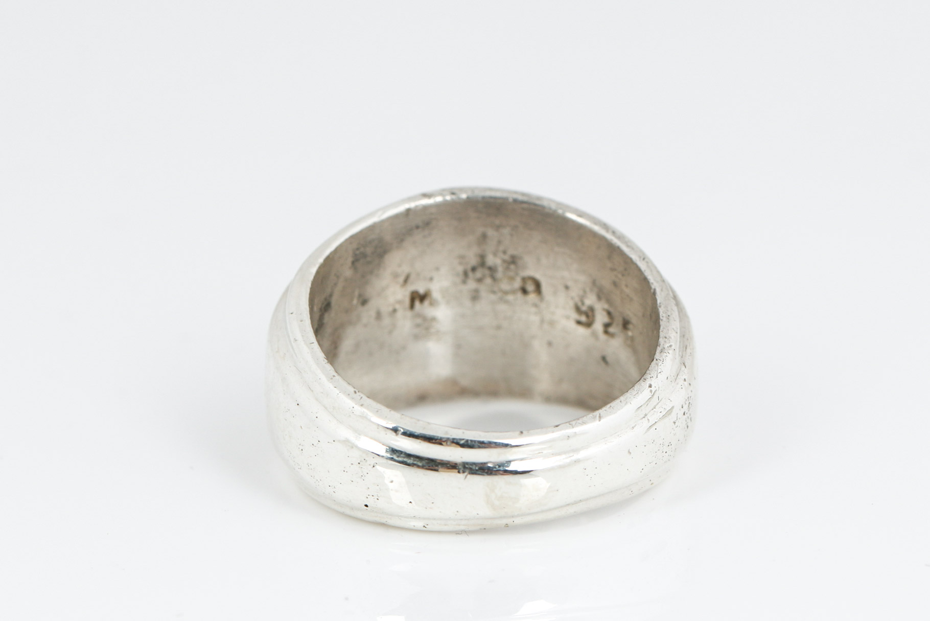 Pair of Sterling Silver Rings