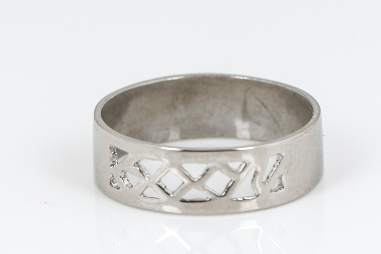 Pair of Sterling Silver Rings