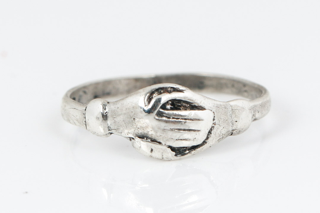 Pair of Sterling Silver Rings