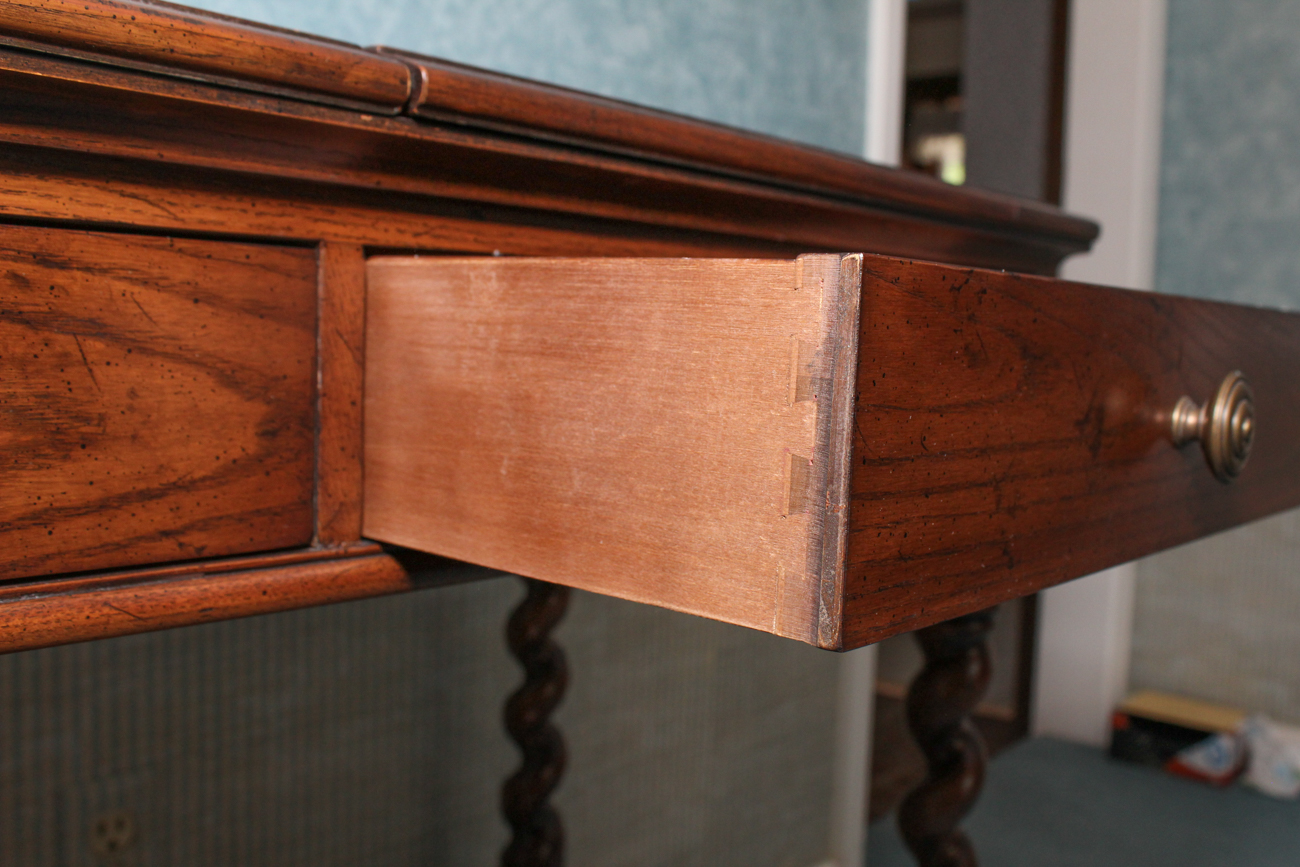 Henredon "Four Centuries" Solid Ash Mobile Server