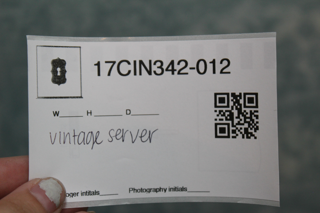 Henredon "Four Centuries" Solid Ash Mobile Server