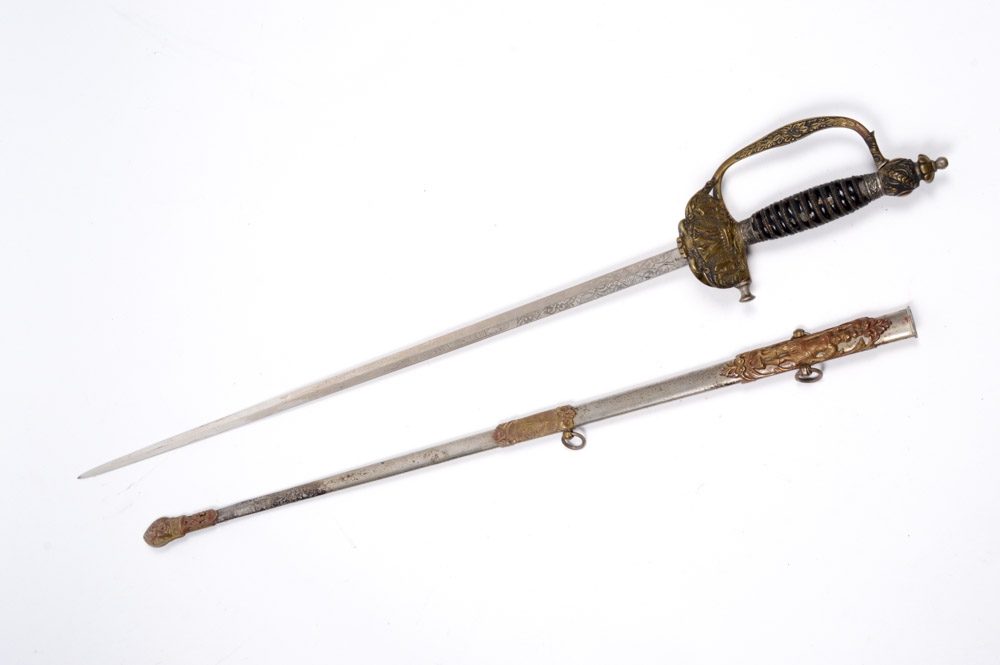 Antique Knights of the Maccabees Fraternal Sword