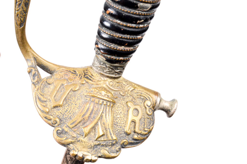 Antique Knights of the Maccabees Fraternal Sword