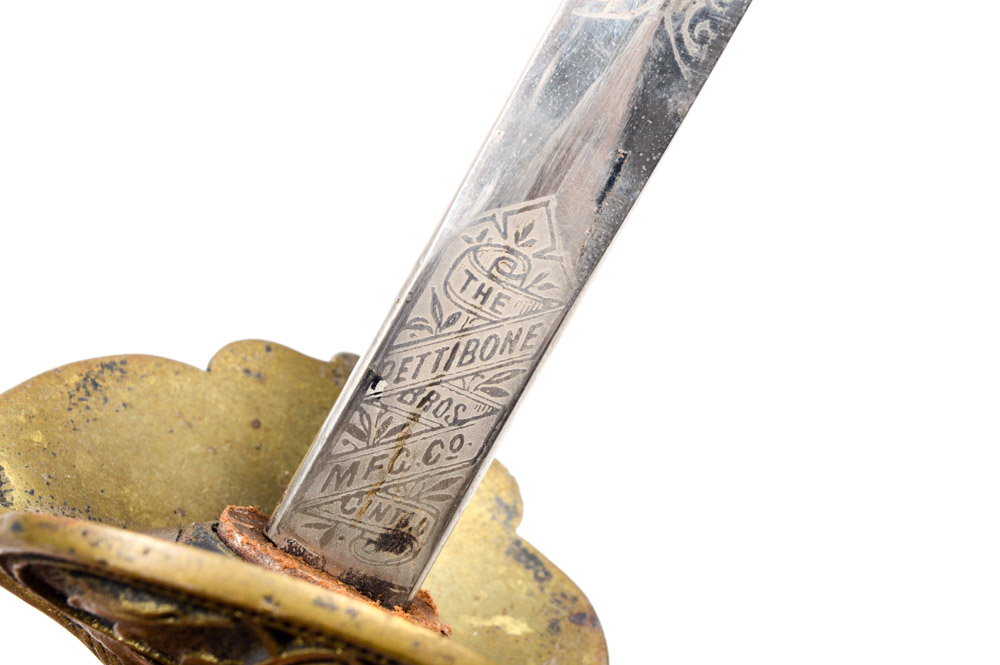 Antique Knights of the Maccabees Fraternal Sword