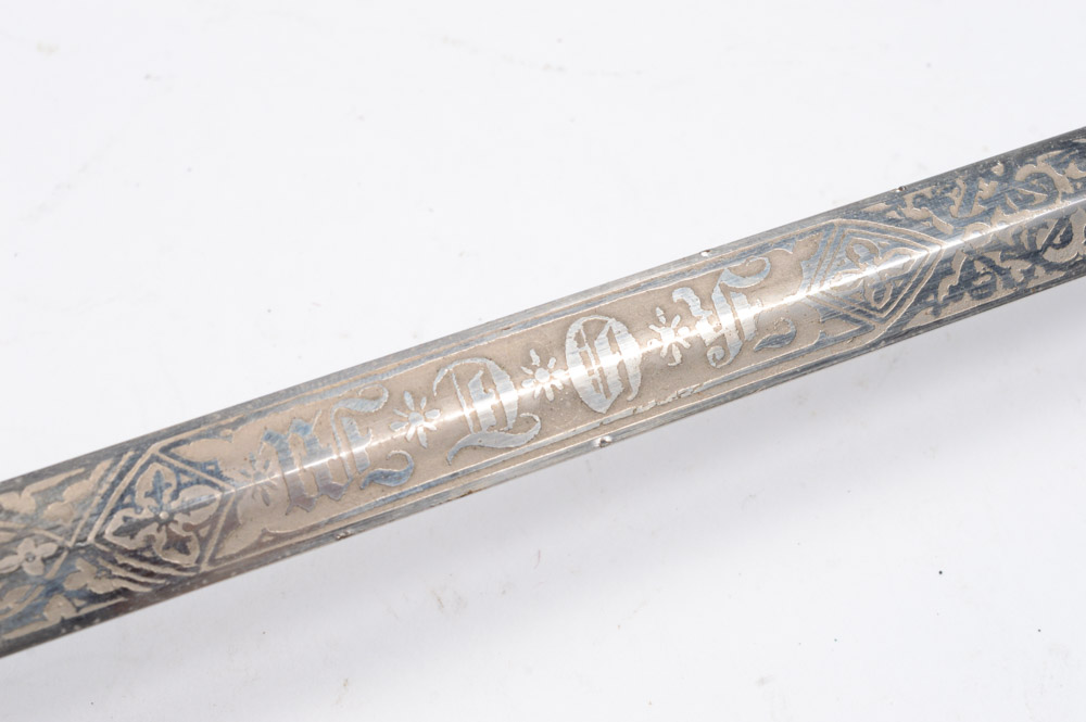 Antique Knights of the Maccabees Fraternal Sword