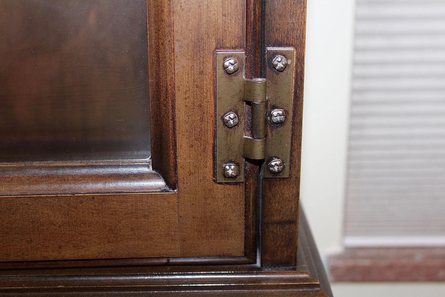 Jasper Cabinet Secretary Desk with Display Cabinet