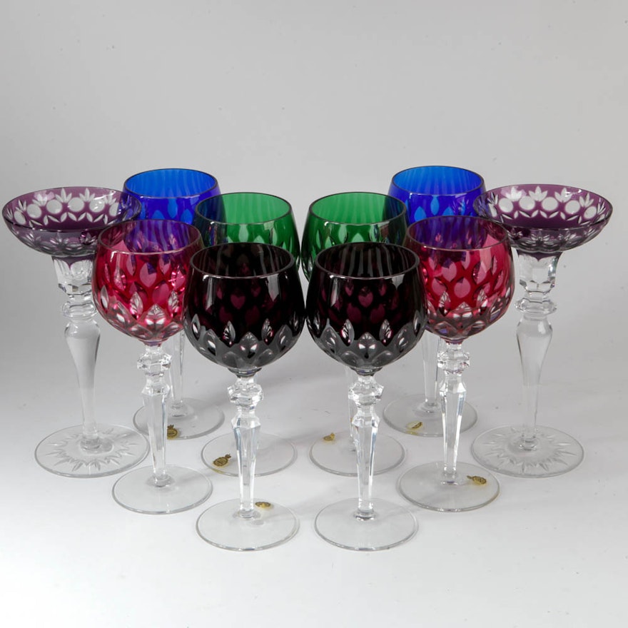 Bavarian Crystal Wine Glasses