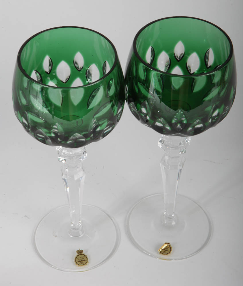 Bavarian Crystal Wine Glasses