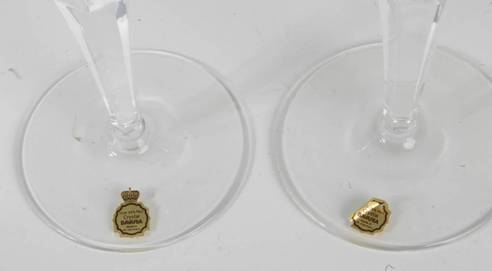 Bavarian Crystal Wine Glasses