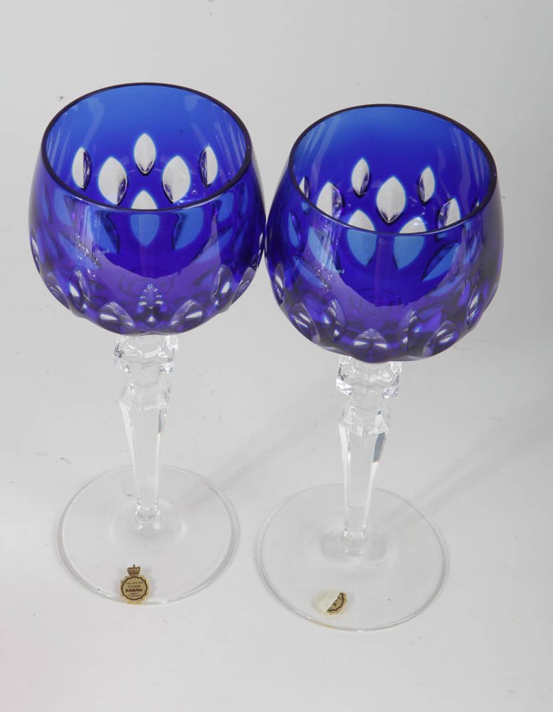 Bavarian Crystal Wine Glasses