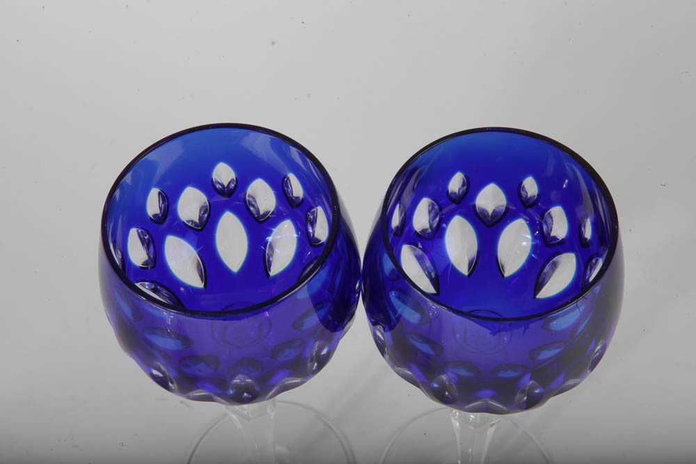 Bavarian Crystal Wine Glasses