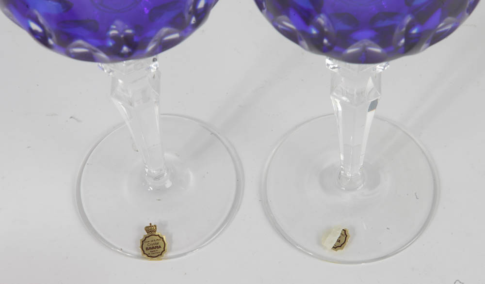 Bavarian Crystal Wine Glasses