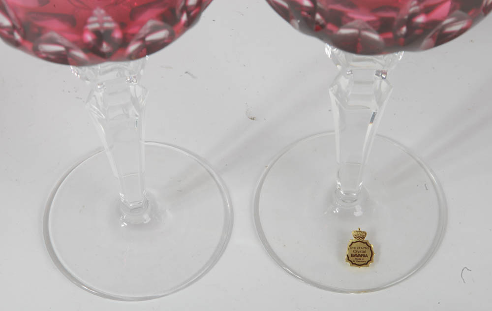Bavarian Crystal Wine Glasses