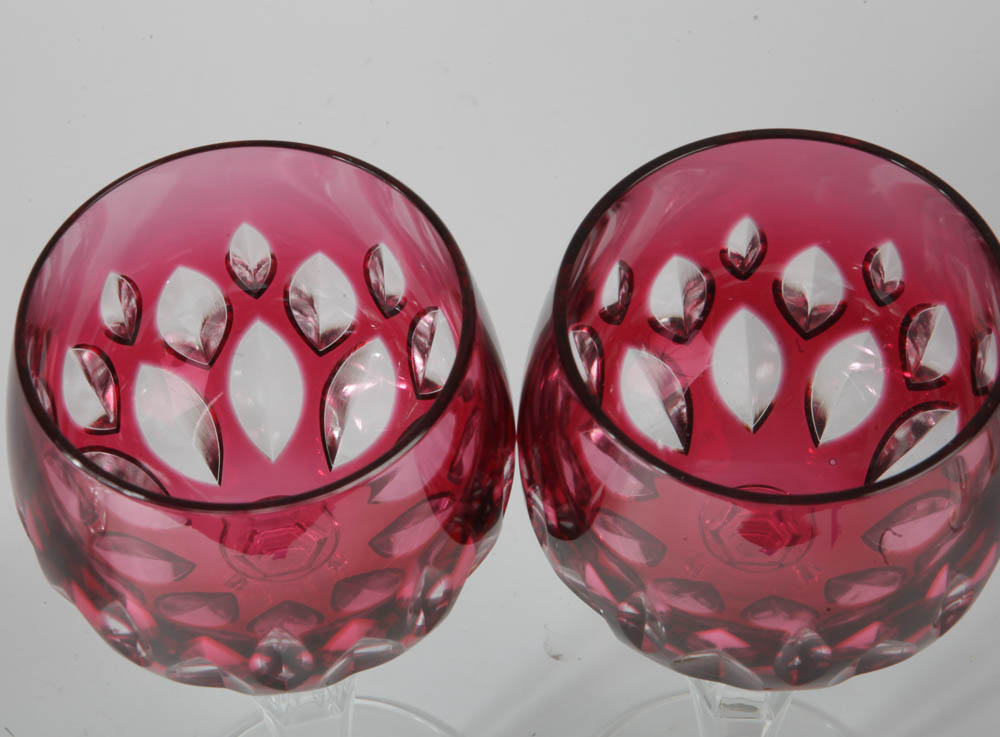 Bavarian Crystal Wine Glasses