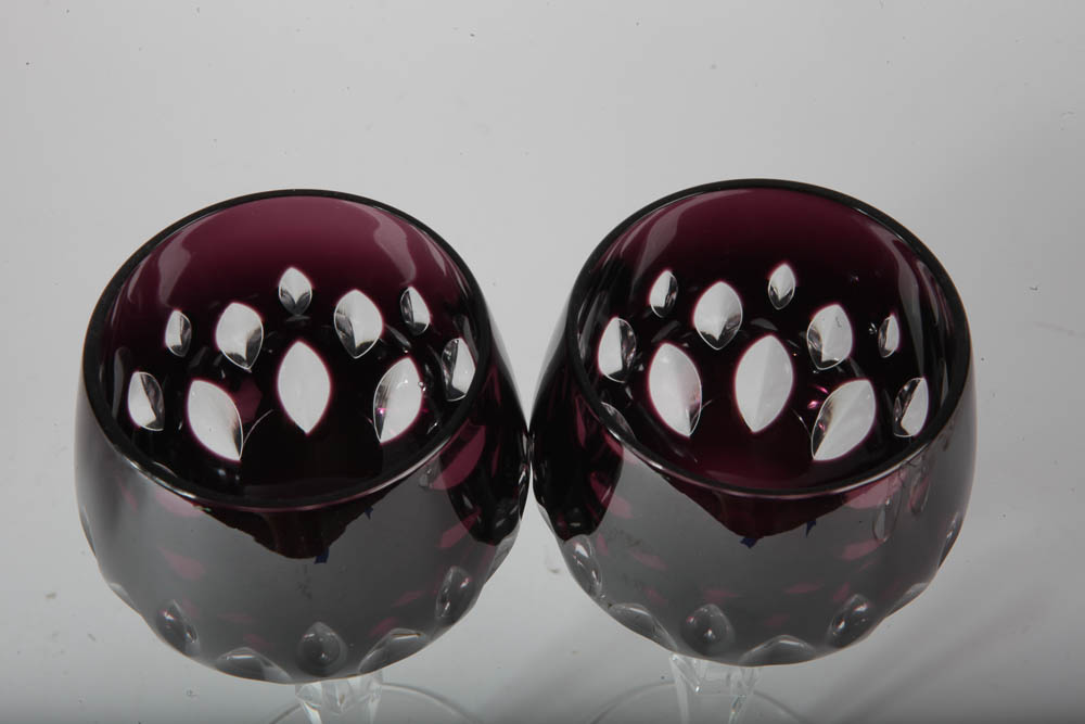 Bavarian Crystal Wine Glasses