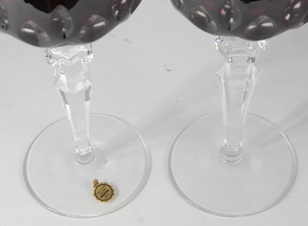 Bavarian Crystal Wine Glasses