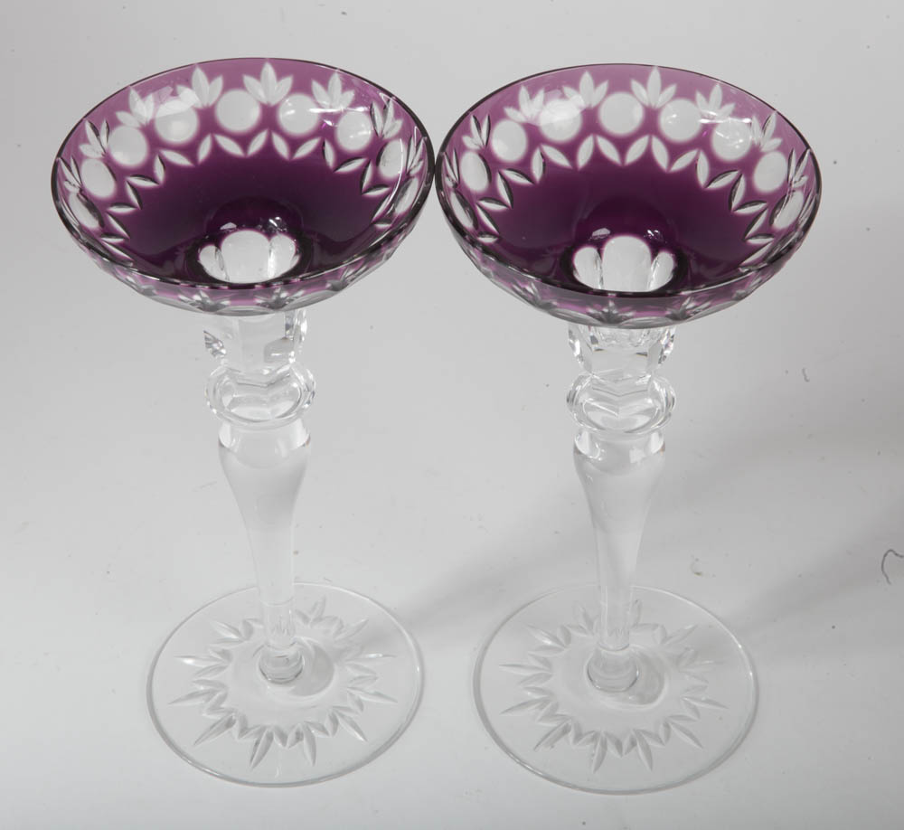 Bavarian Crystal Wine Glasses