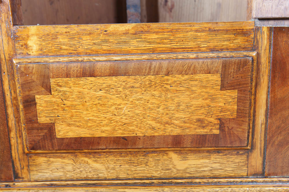 Antique Welsh Oak Longcase Clock by Moses Evans of Llangerniew