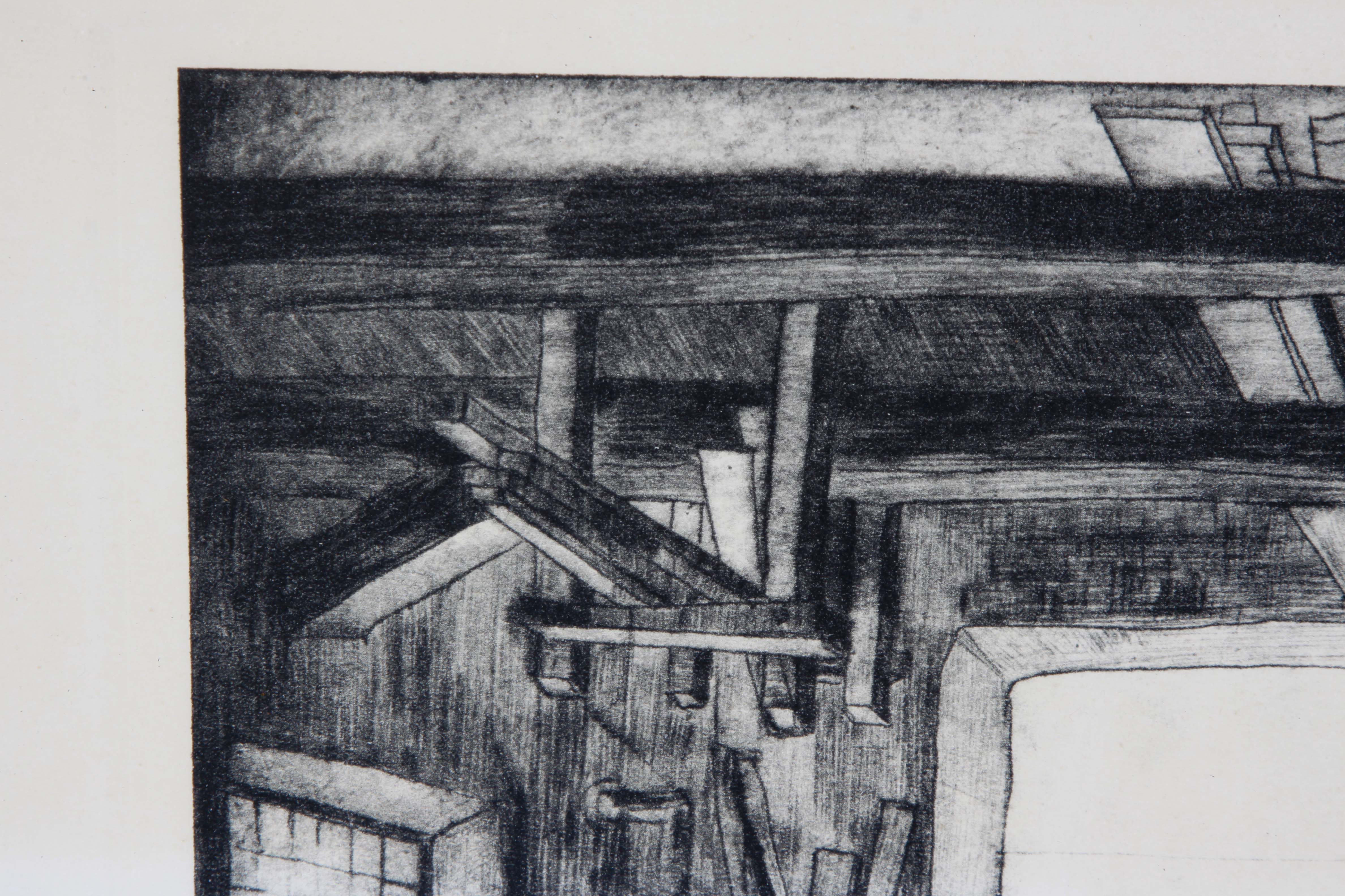 Talio-Crome After Lionel Barrymore's "The Old Boat Works"