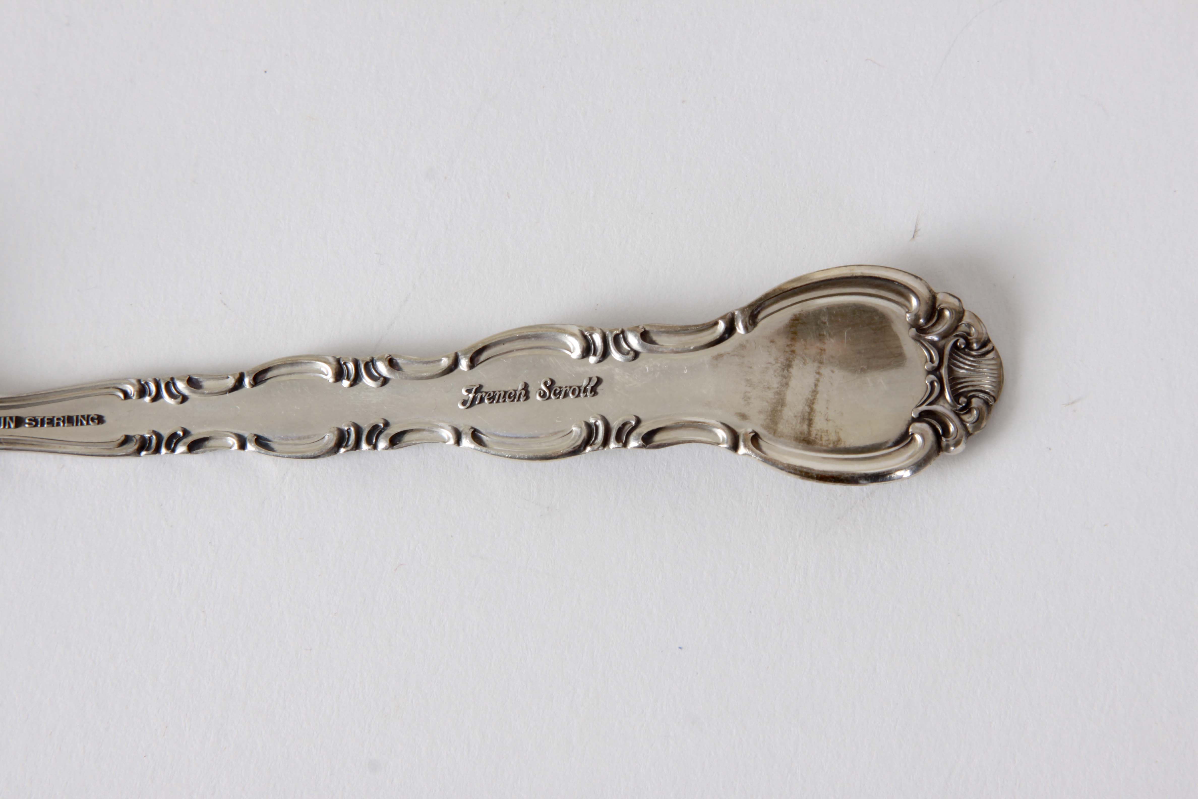 Alvin "French Scroll" Sterling Silver Flatware and More