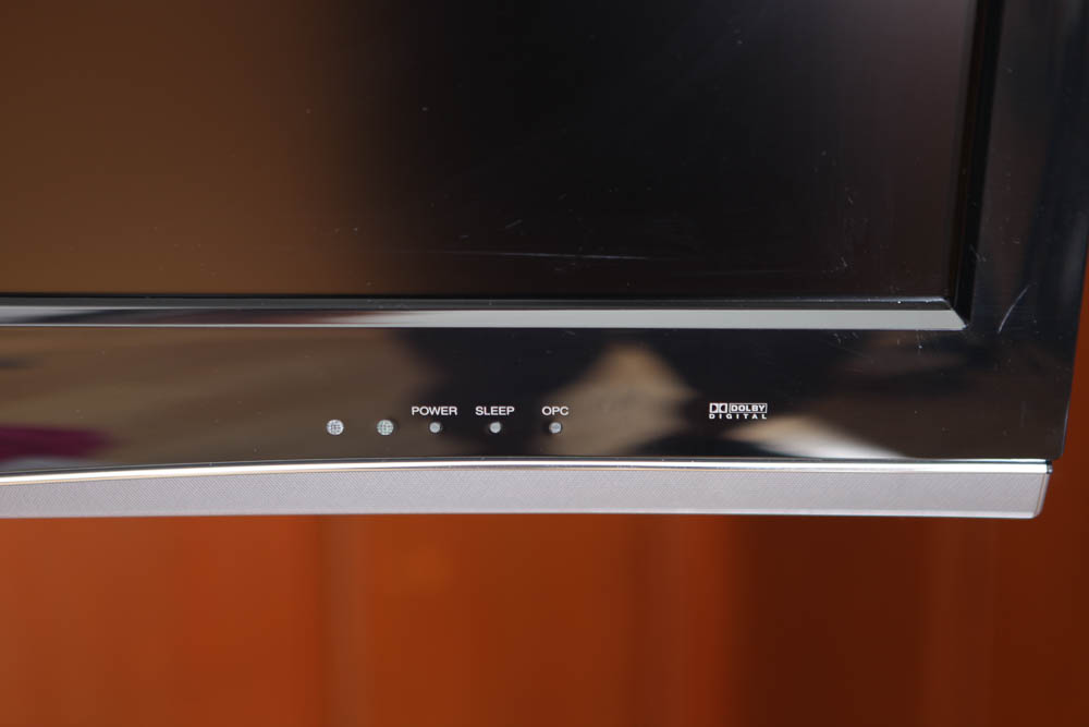 Sharp Aquos Flat Screen Television with Wall Mount