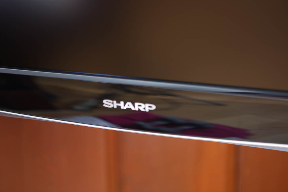 Sharp Aquos Flat Screen Television with Wall Mount