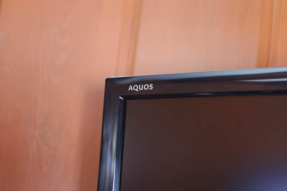 Sharp Aquos Flat Screen Television with Wall Mount