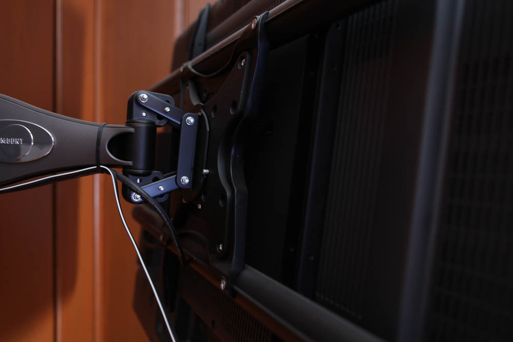 Sharp Aquos Flat Screen Television with Wall Mount