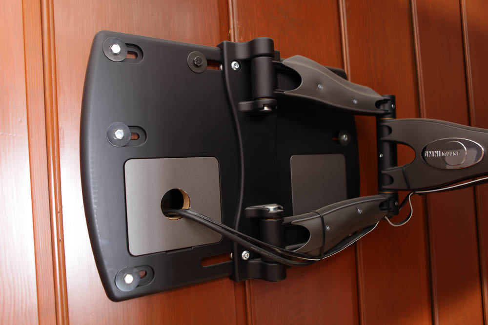 Sharp Aquos Flat Screen Television with Wall Mount