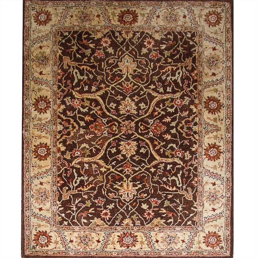 Tufted Indo-Persian Area Rug