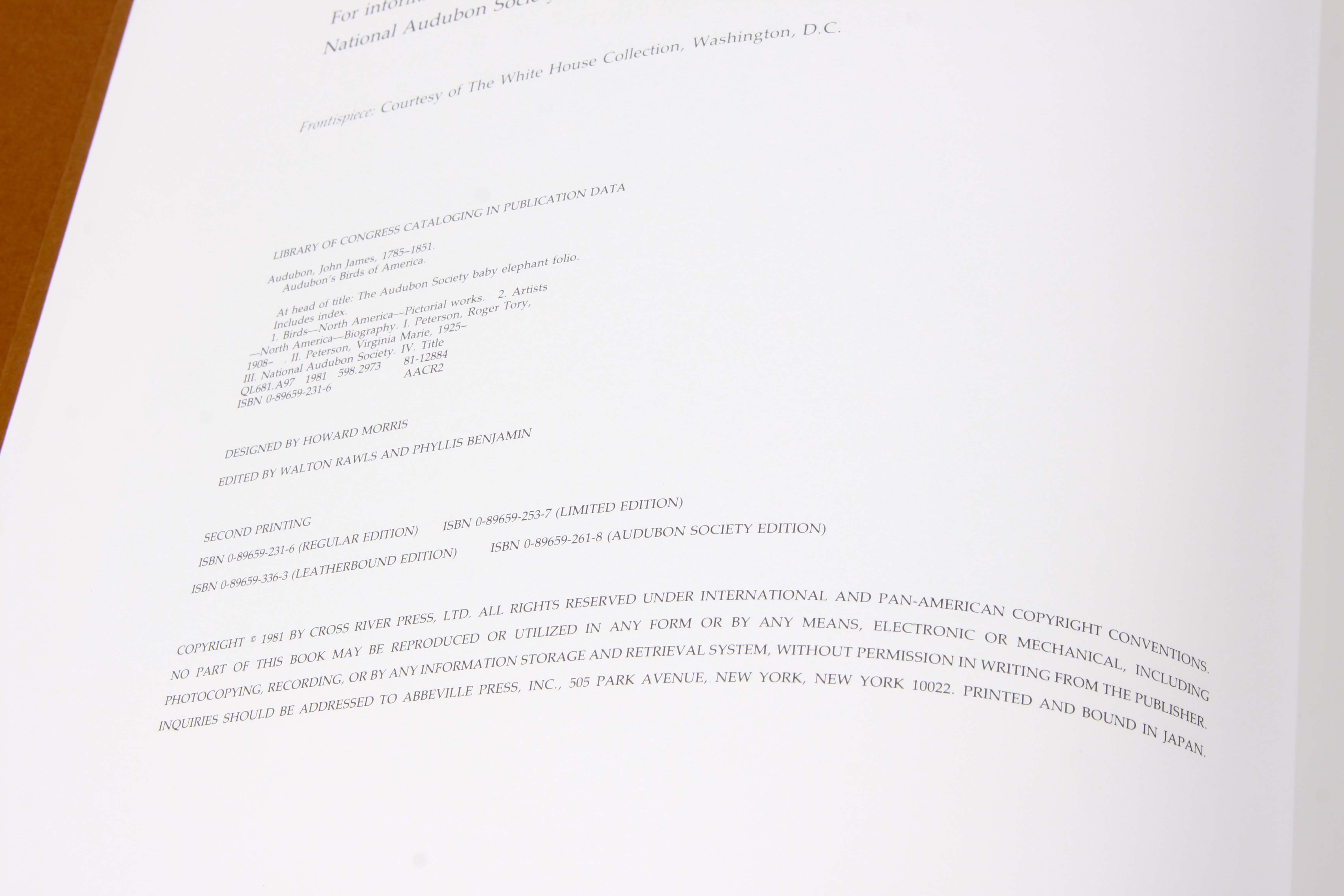 Audubon Society "Baby Elephant Folio"