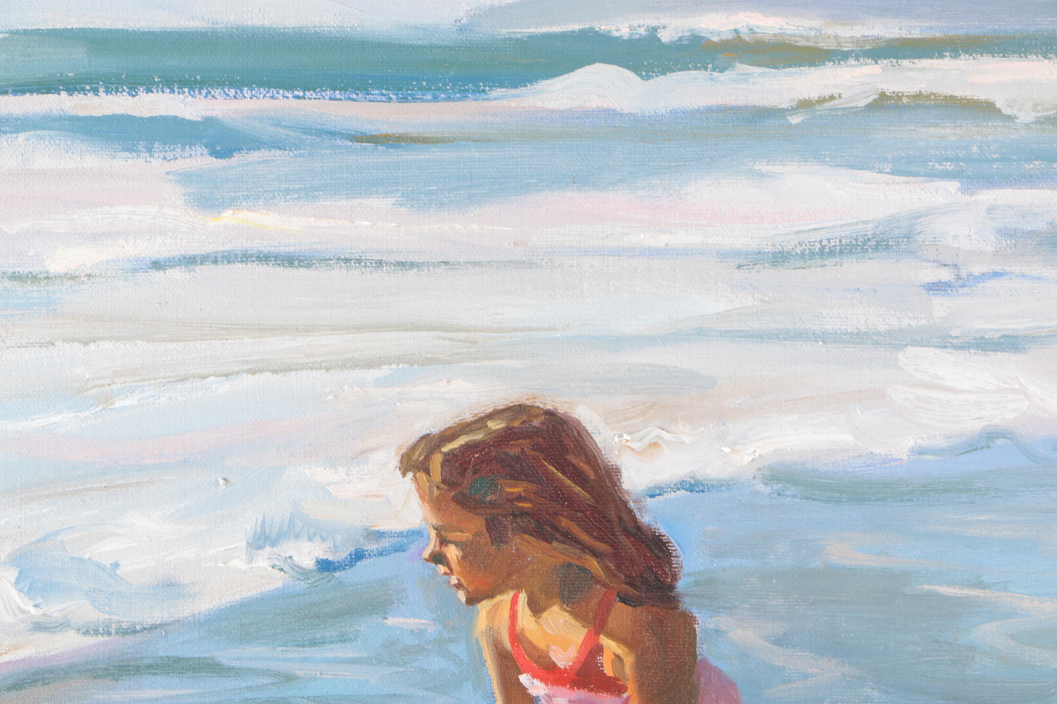 Marylee Johnson Oil Painting of Beach