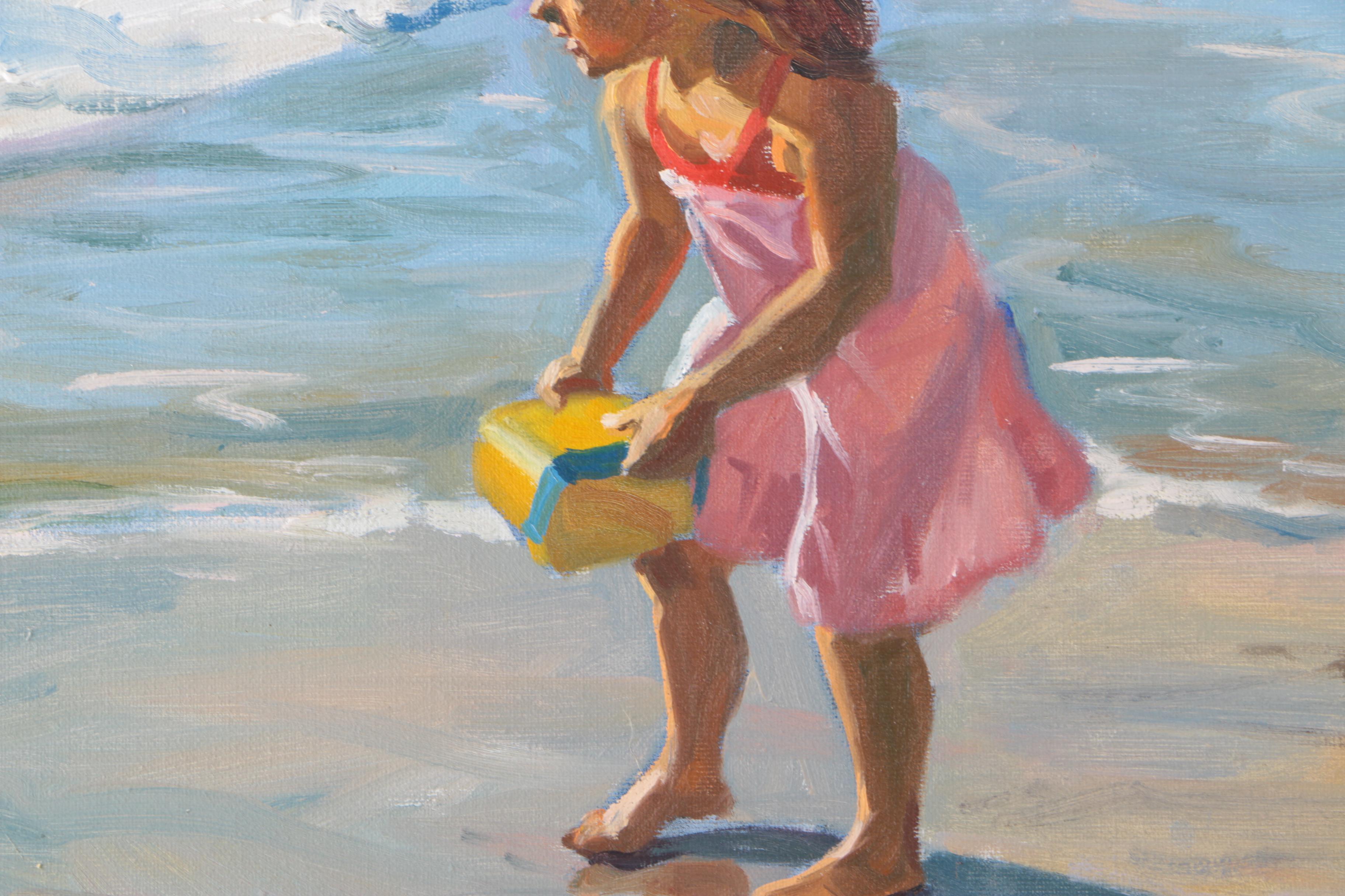 Marylee Johnson Oil Painting of Beach