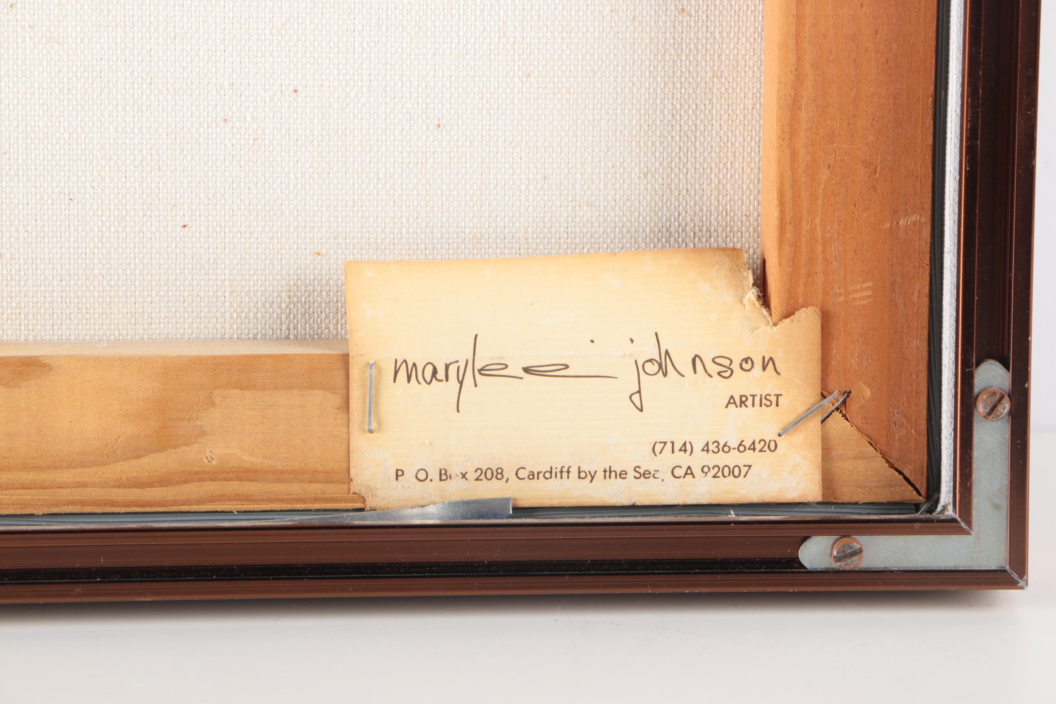 Marylee Johnson Oil Painting of Beach