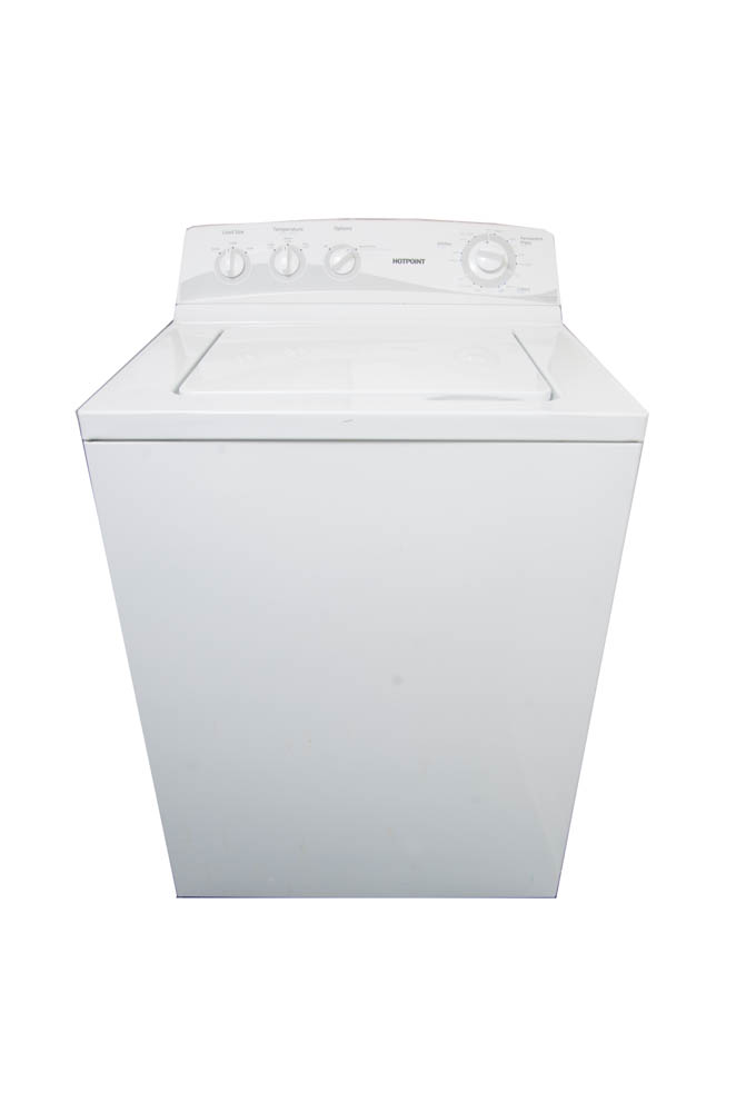 Hotpoint White Top Load Washing Machine