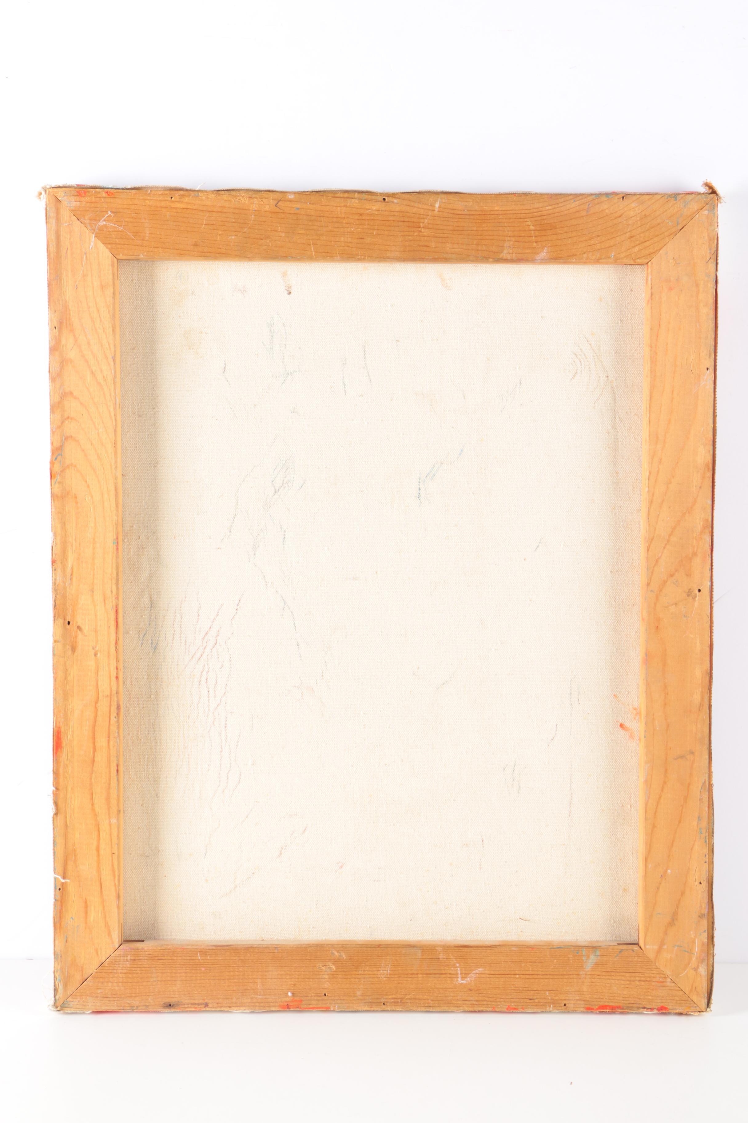 Oil Portrait Painting on Canvas