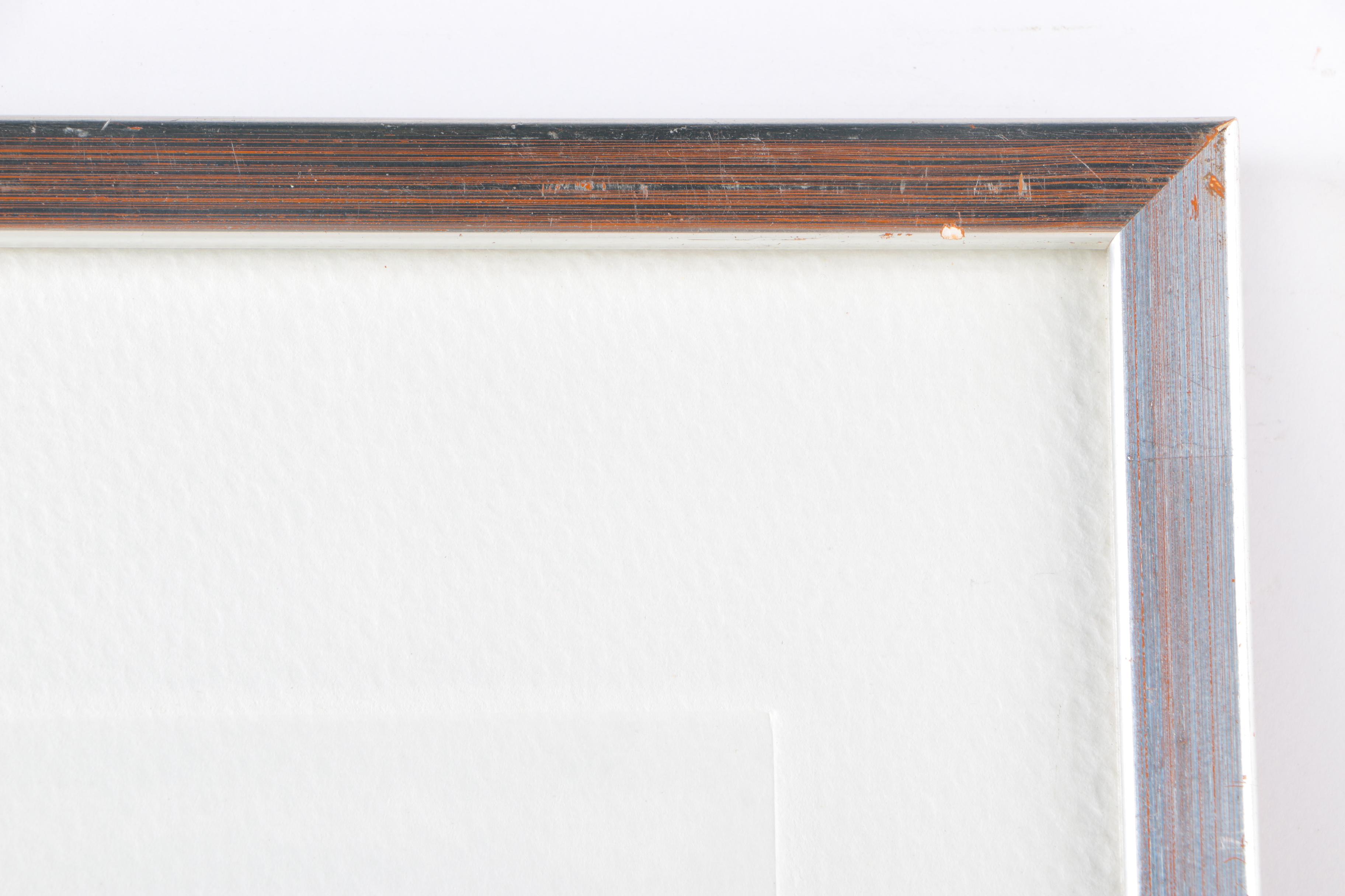 Two Signed Limited Edition Embossed Relief Prints "Giraffes" and "Elephants