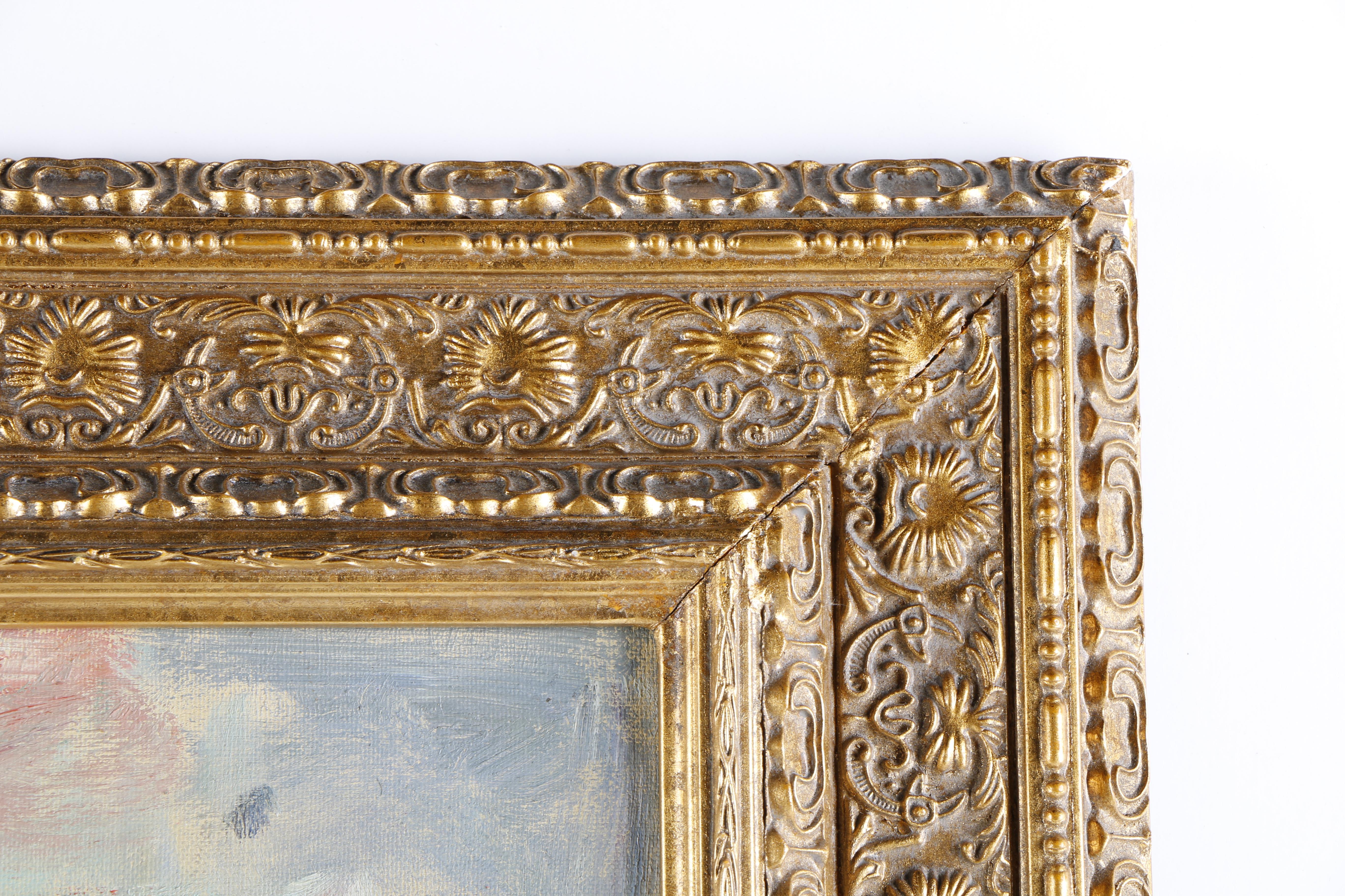 C. Bailey Oil Painting on Canvas of a Woman