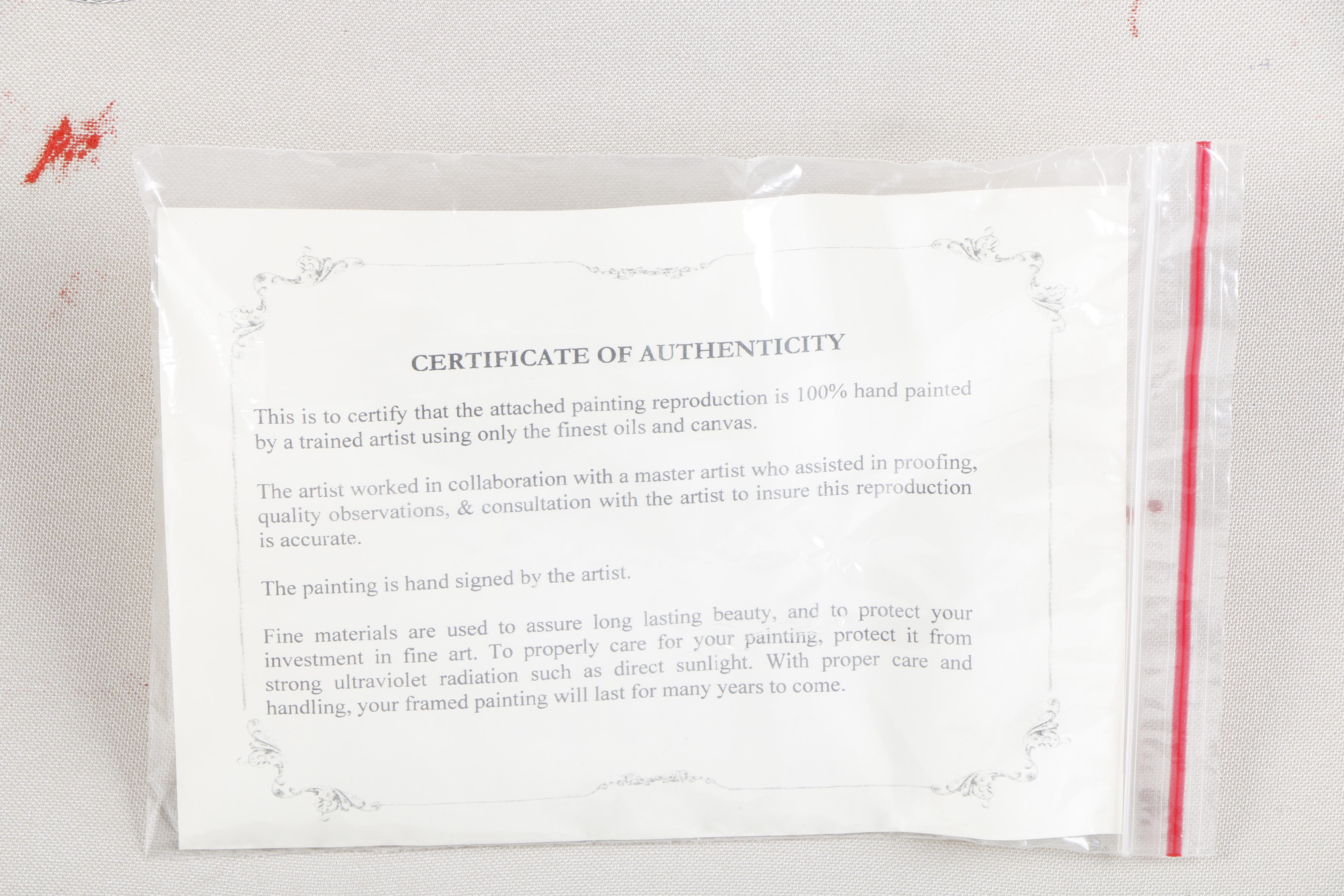 C. Bailey Oil Painting on Canvas of a Woman