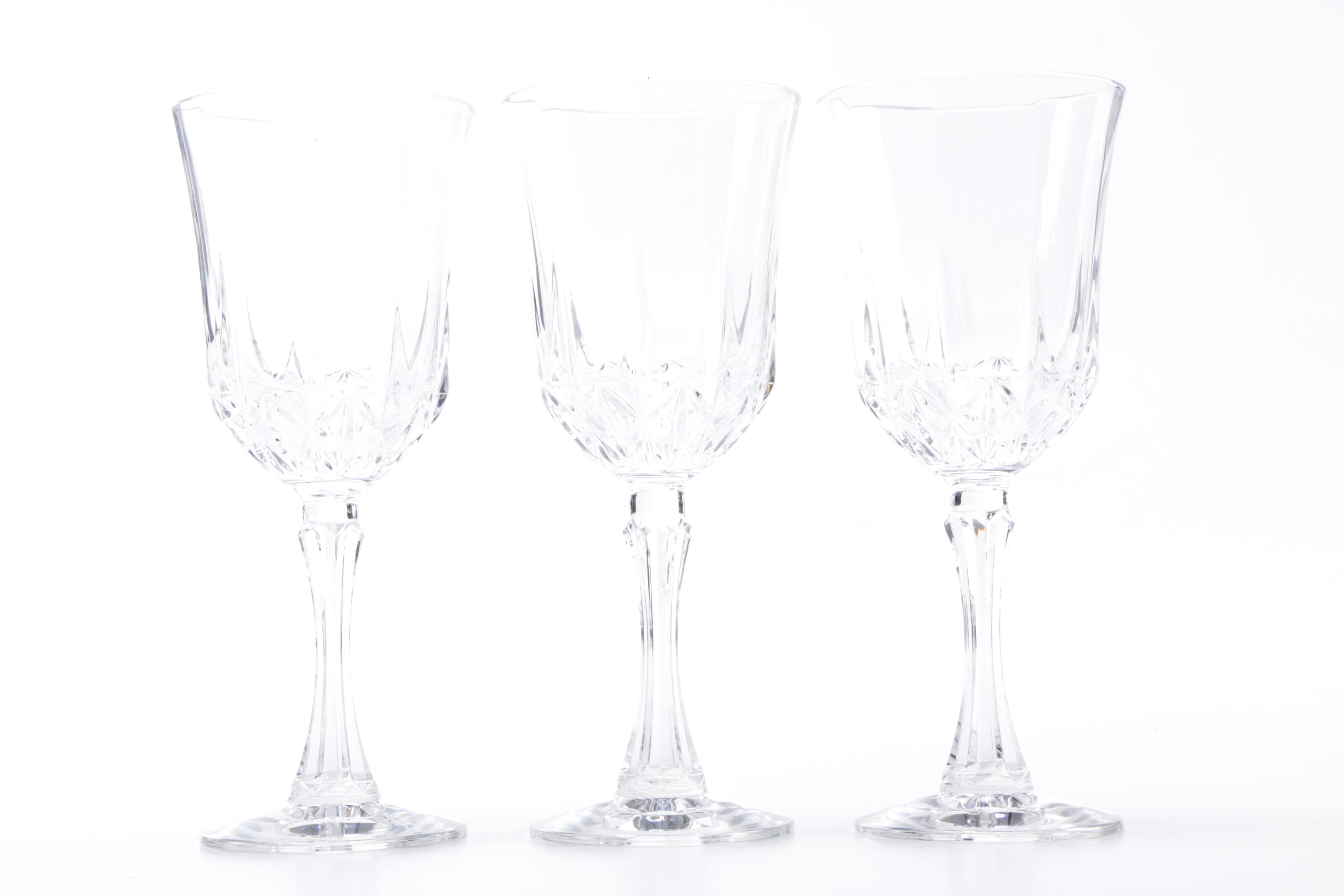 Vintage Wine Glasses