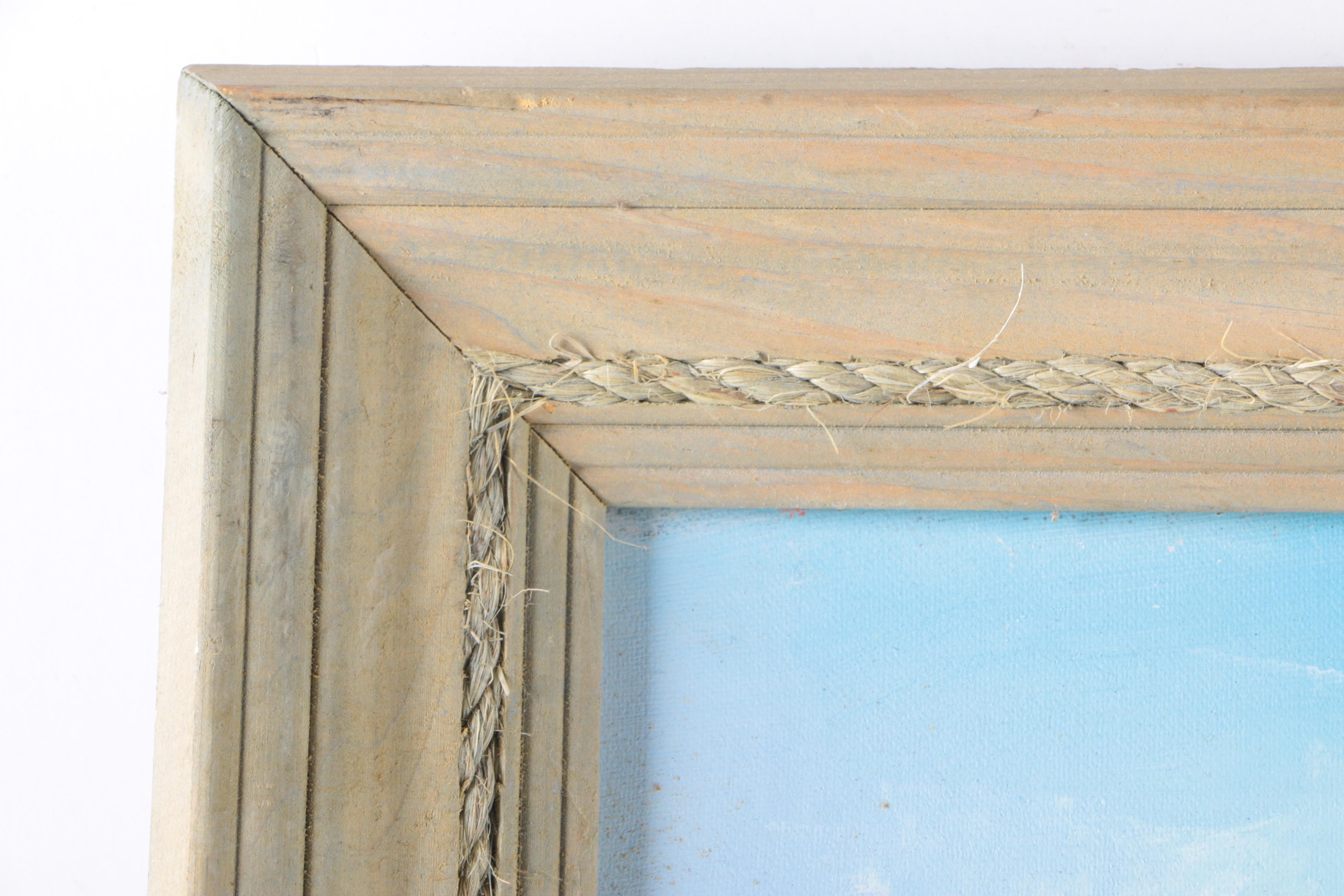 Burney Oil Painting on Canvas of Parisian Street