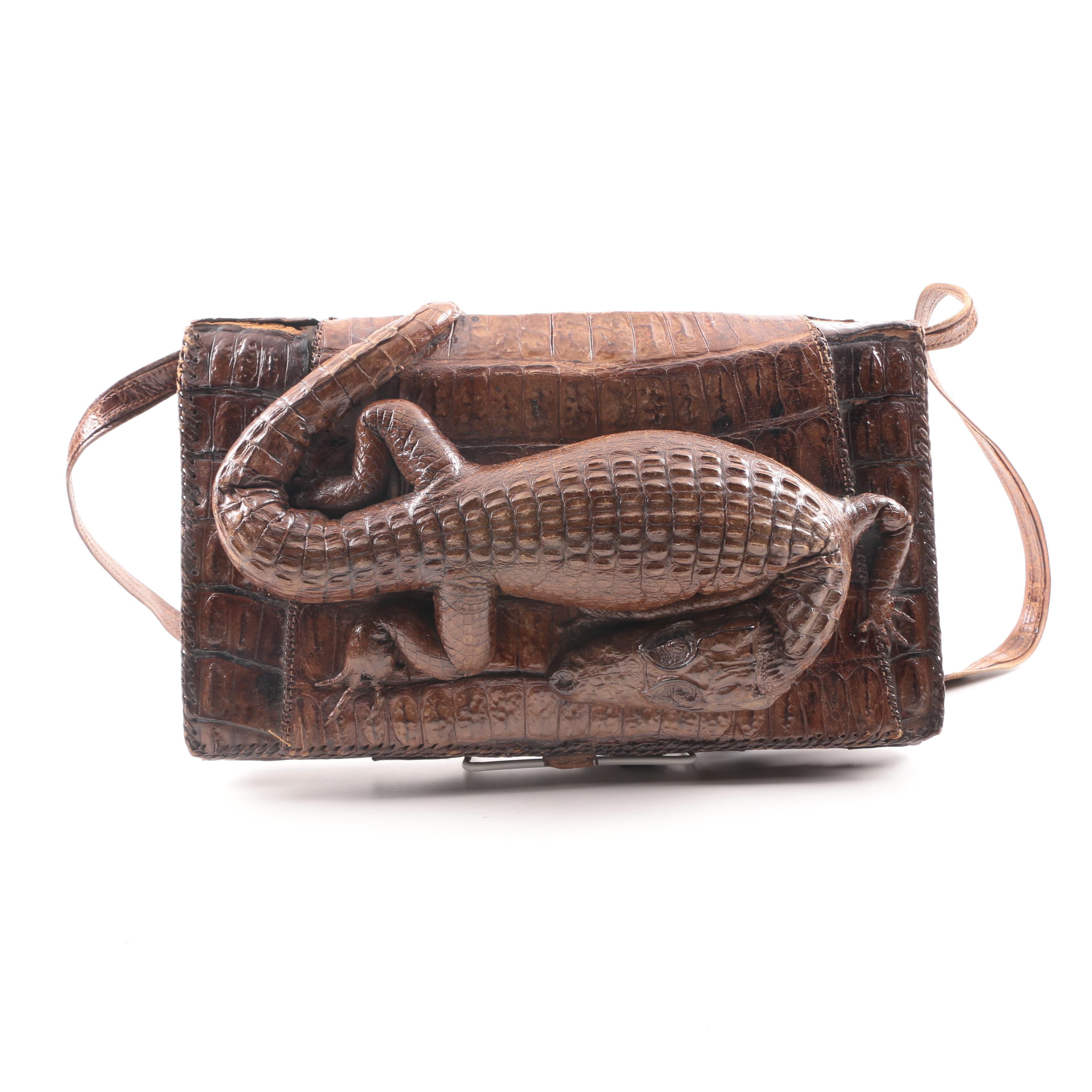 Full Body Crocodile Purse