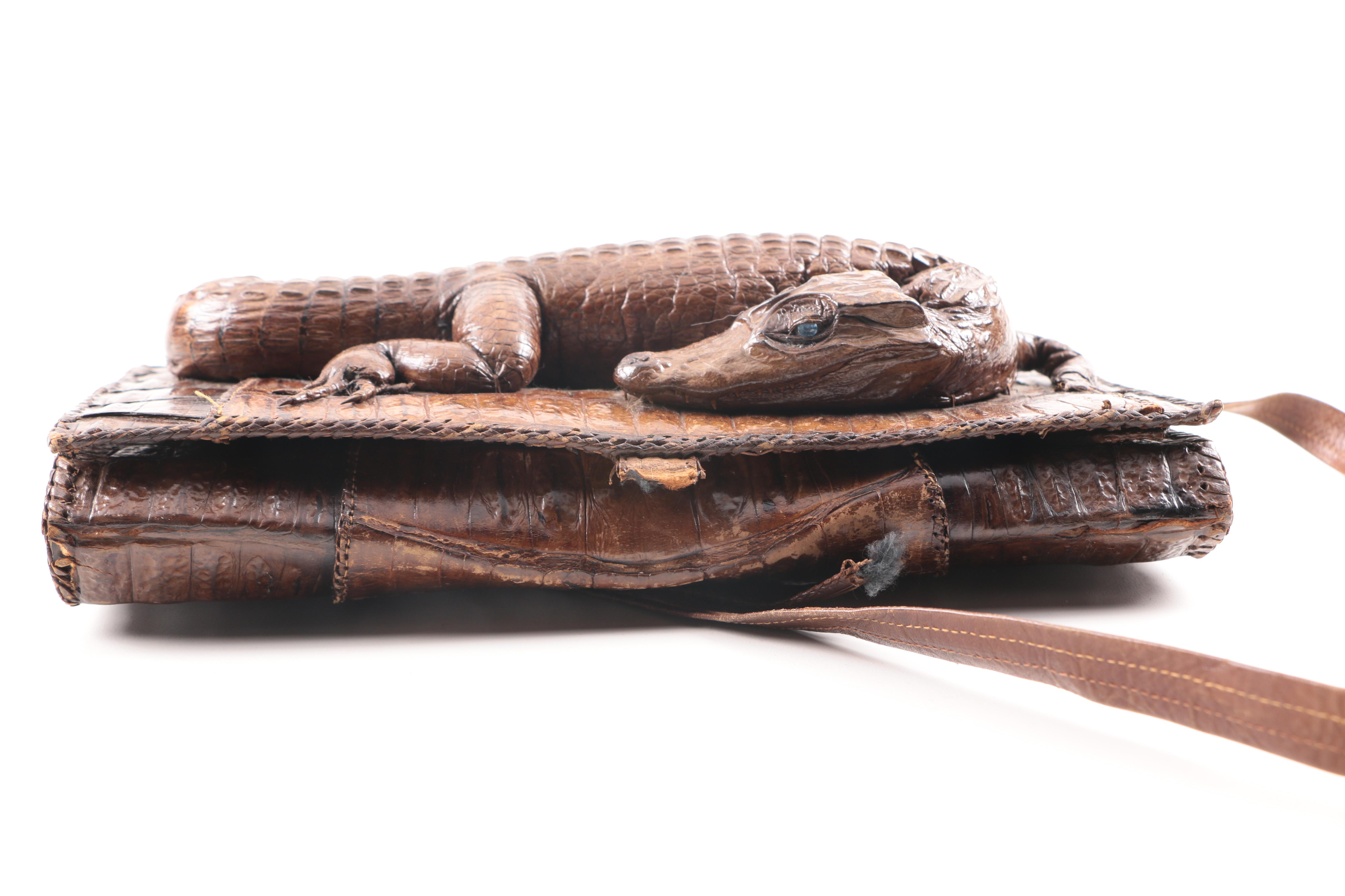 Full Body Crocodile Purse