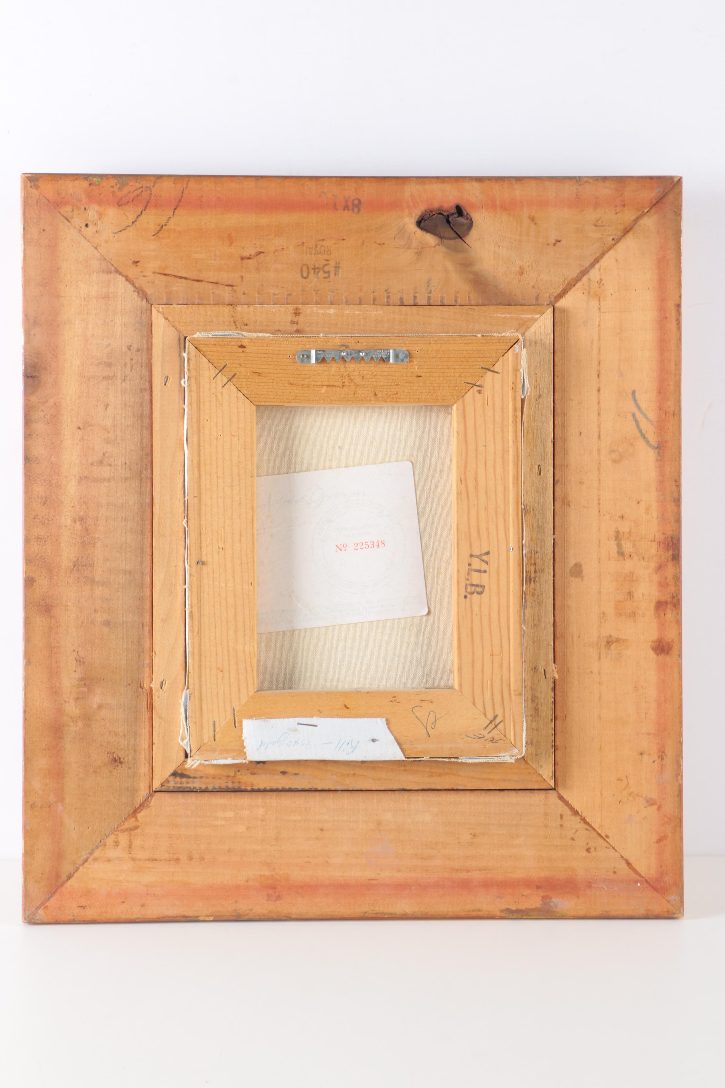 Roberts and Edwards Oil Paintings on Canvas of Flowers