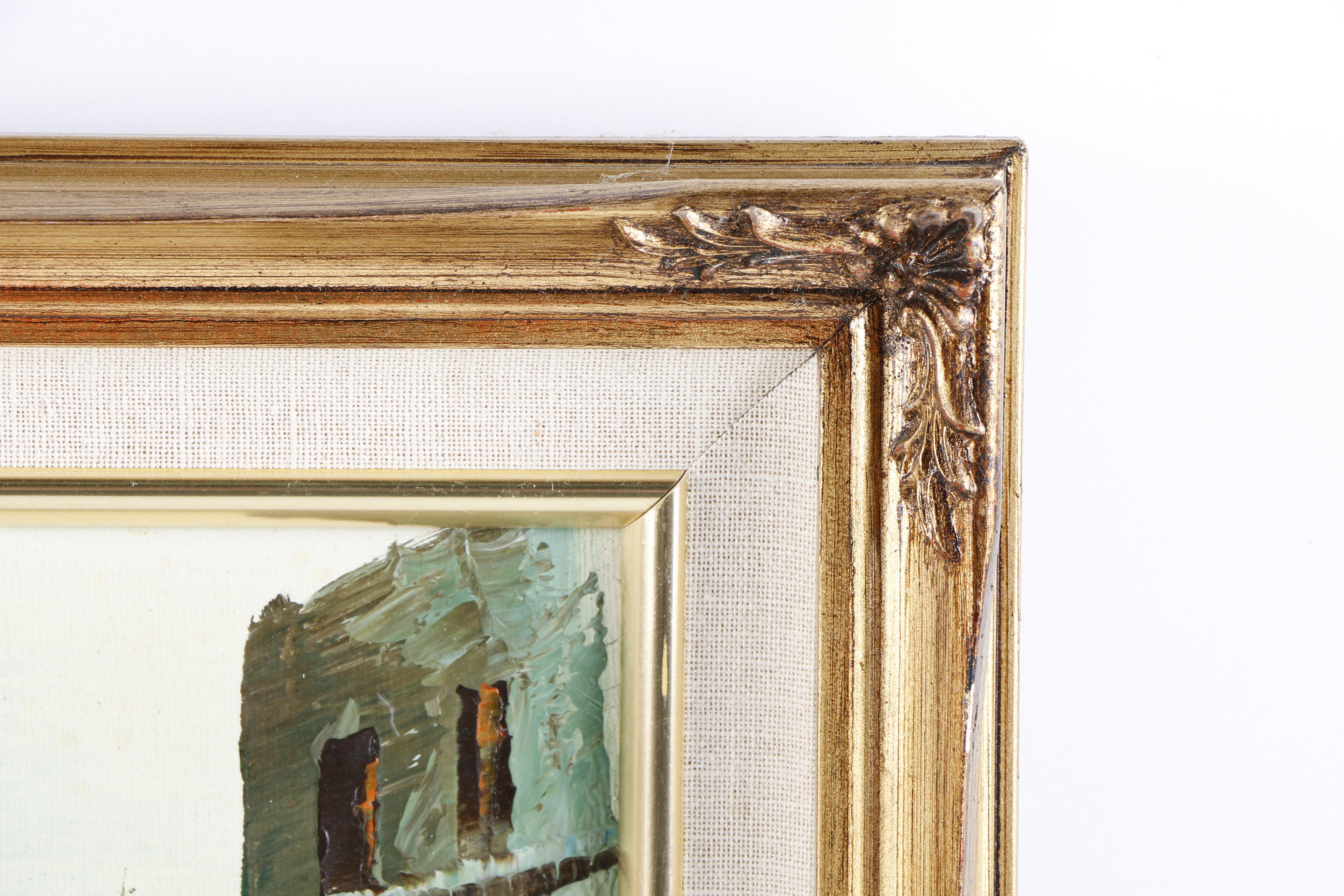 Signed Acrylic Painting on Canvas