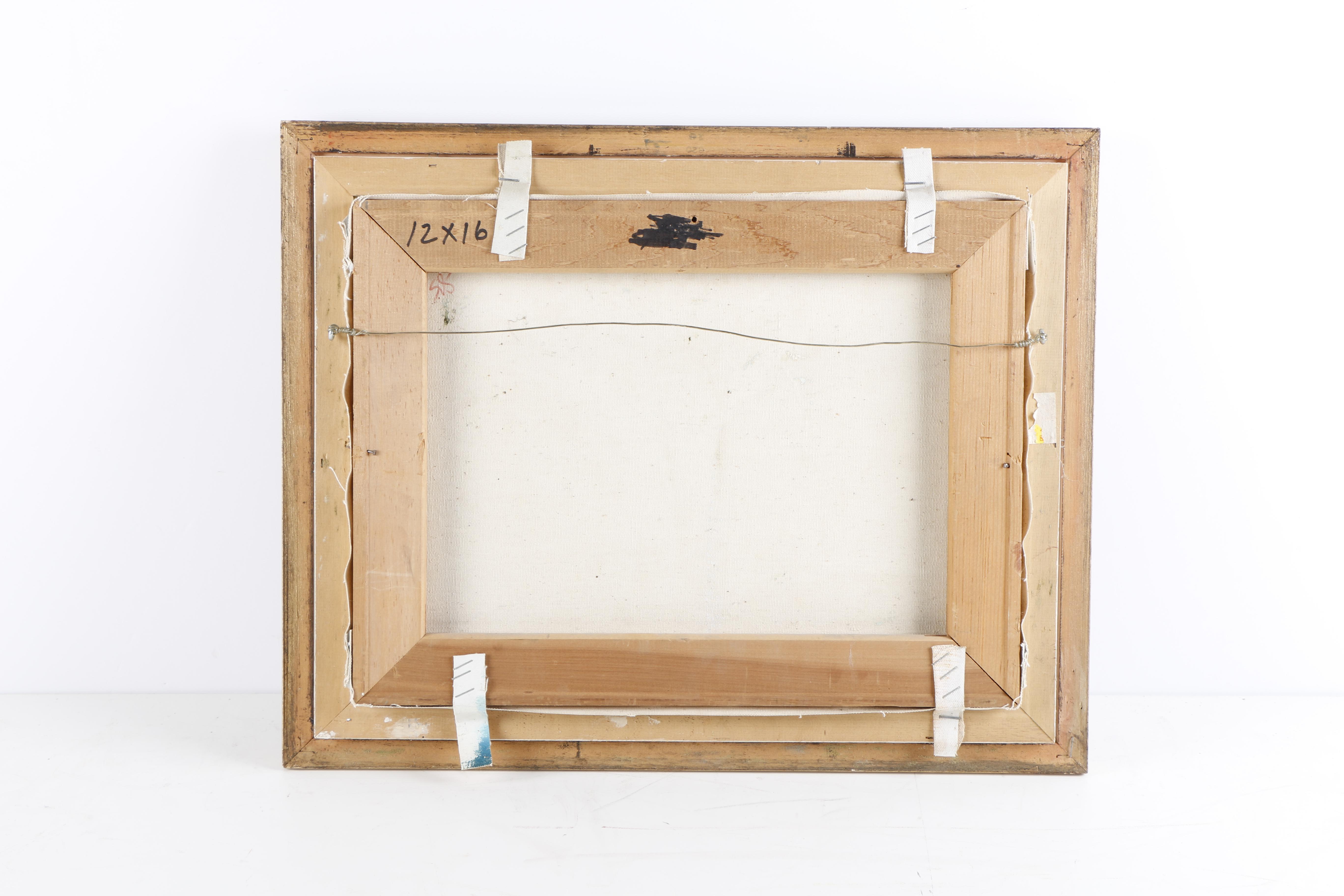 Signed Acrylic Painting on Canvas