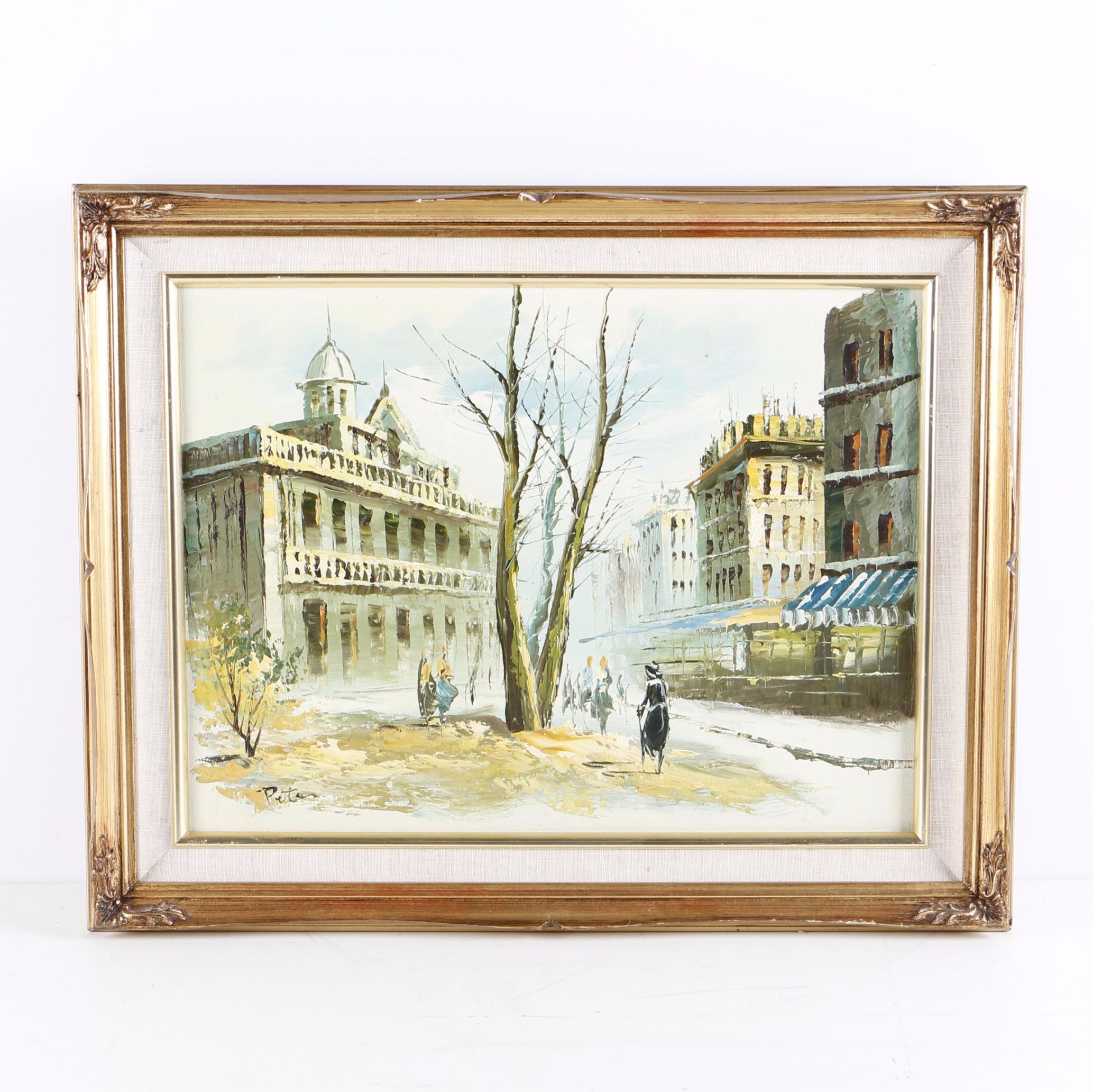 Signed Acrylic Painting on Canvas