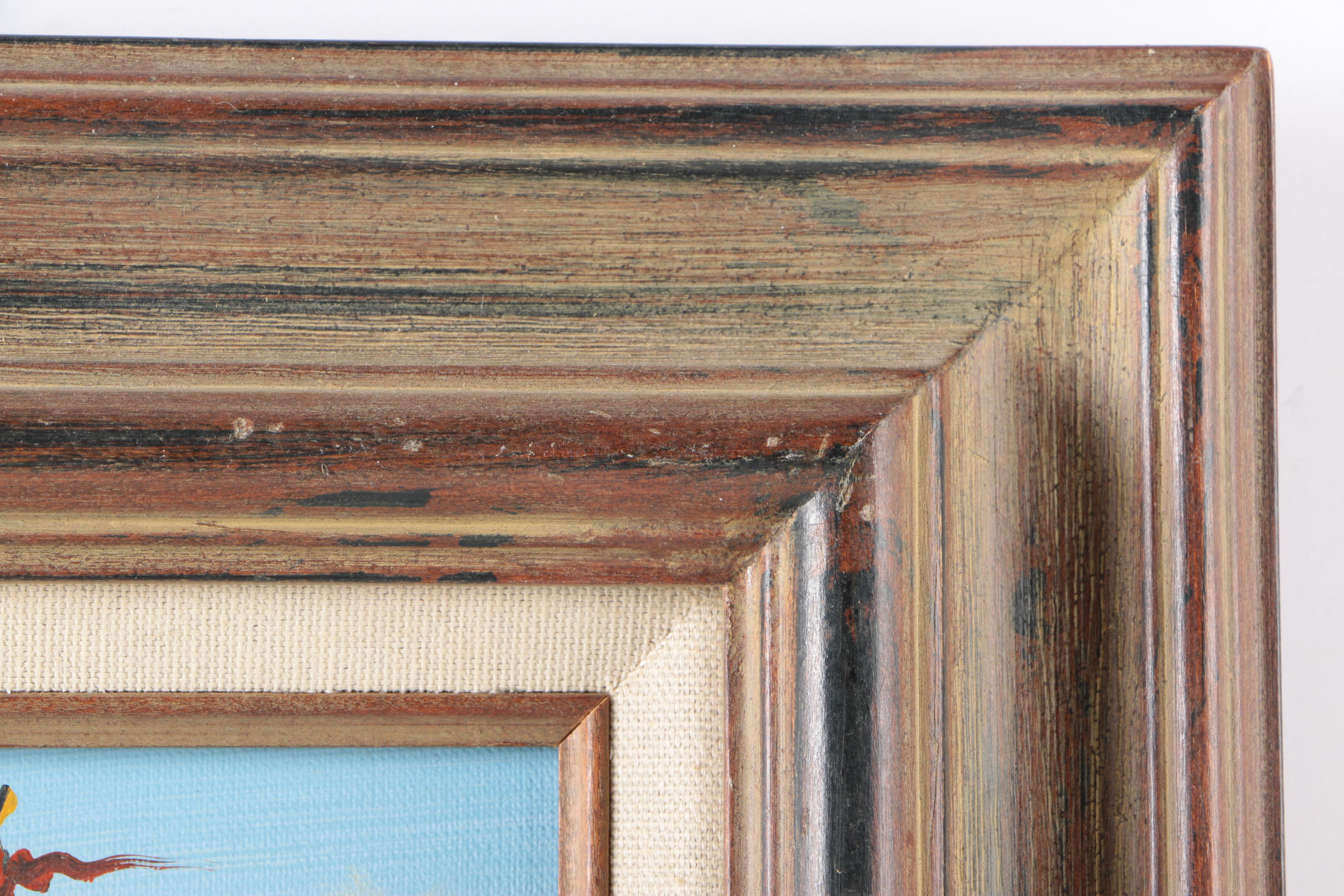 Two Signed Nautical Oil Paintings