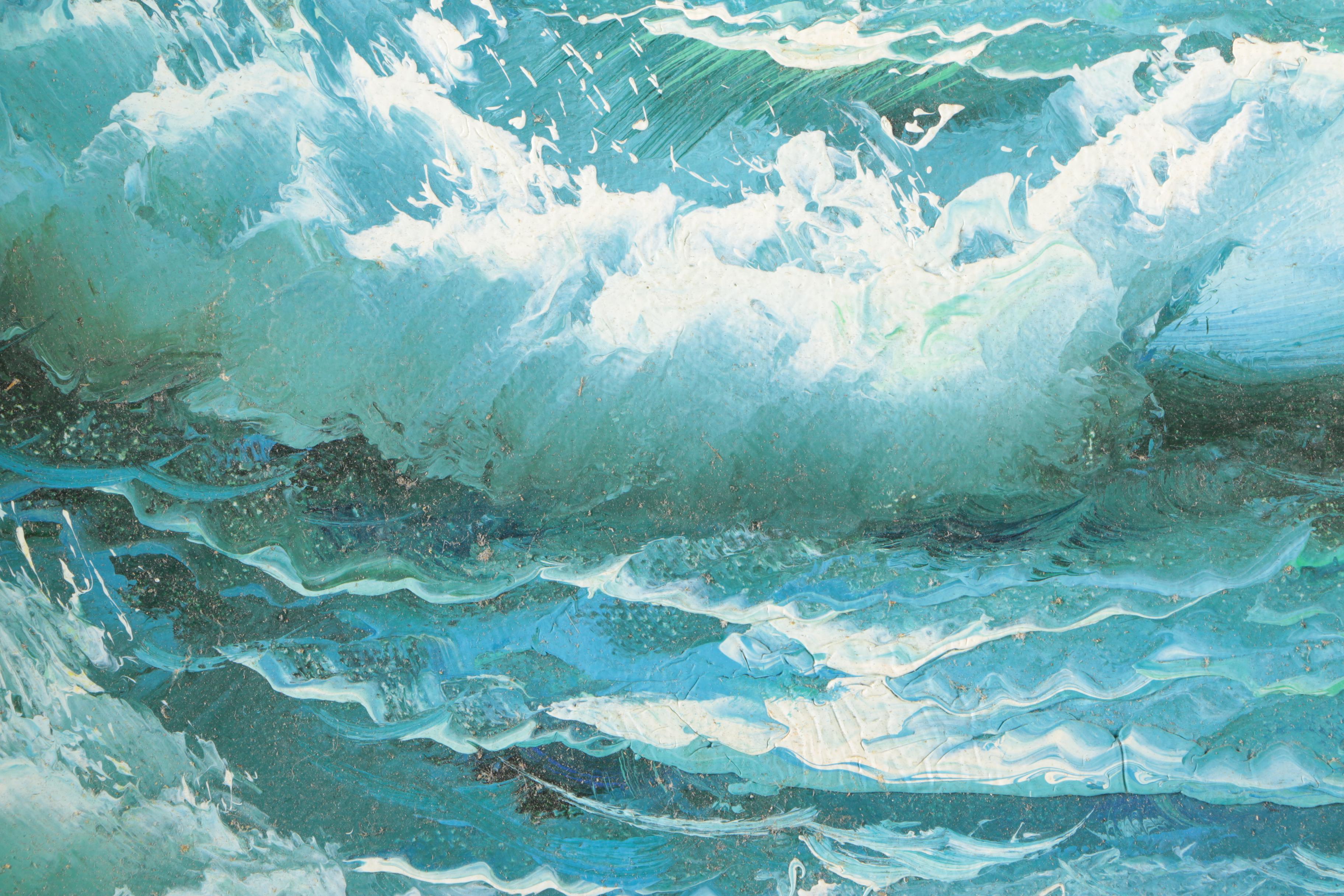 Two Signed Nautical Oil Paintings