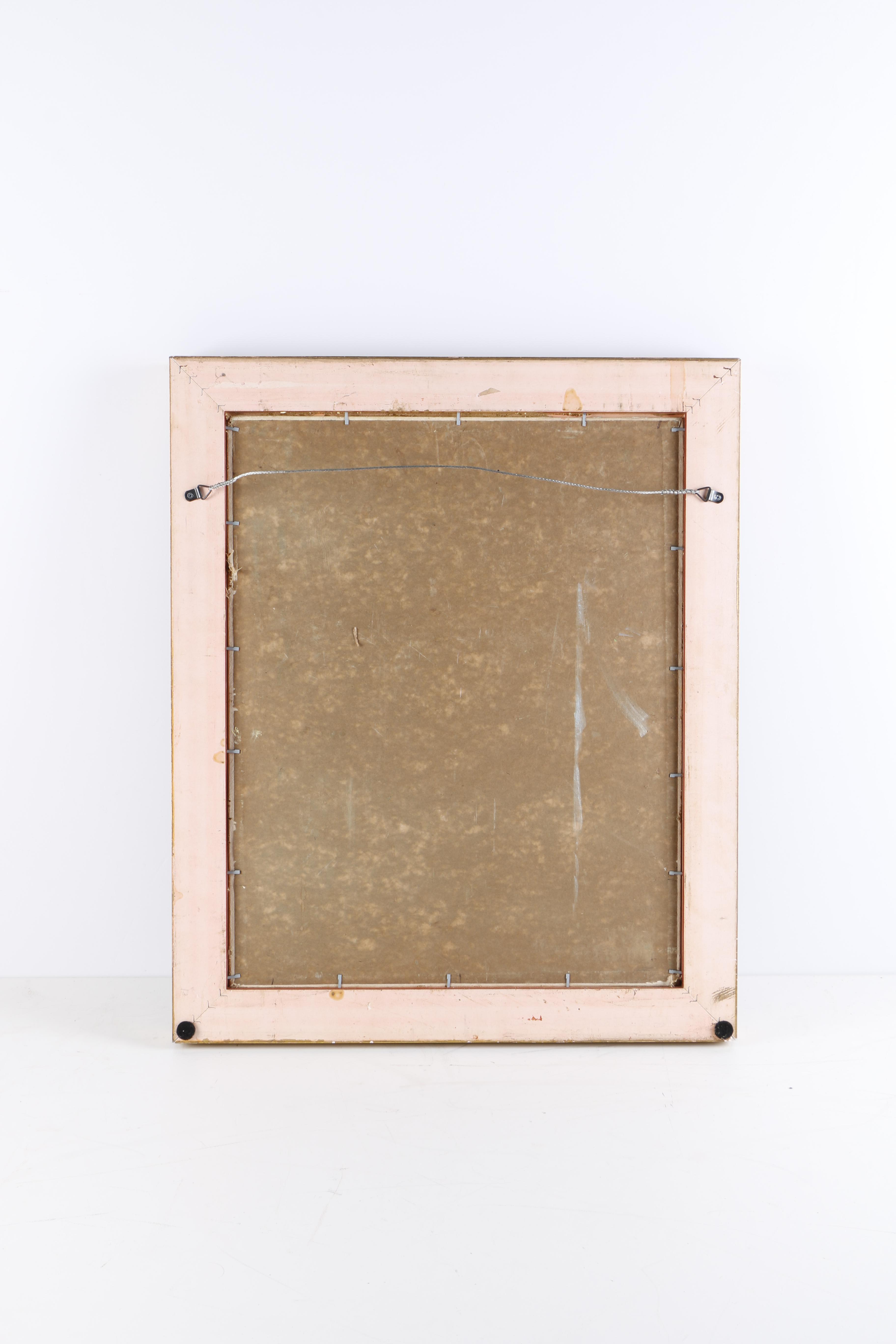 Oil Painting on Canvas Board of Flowers